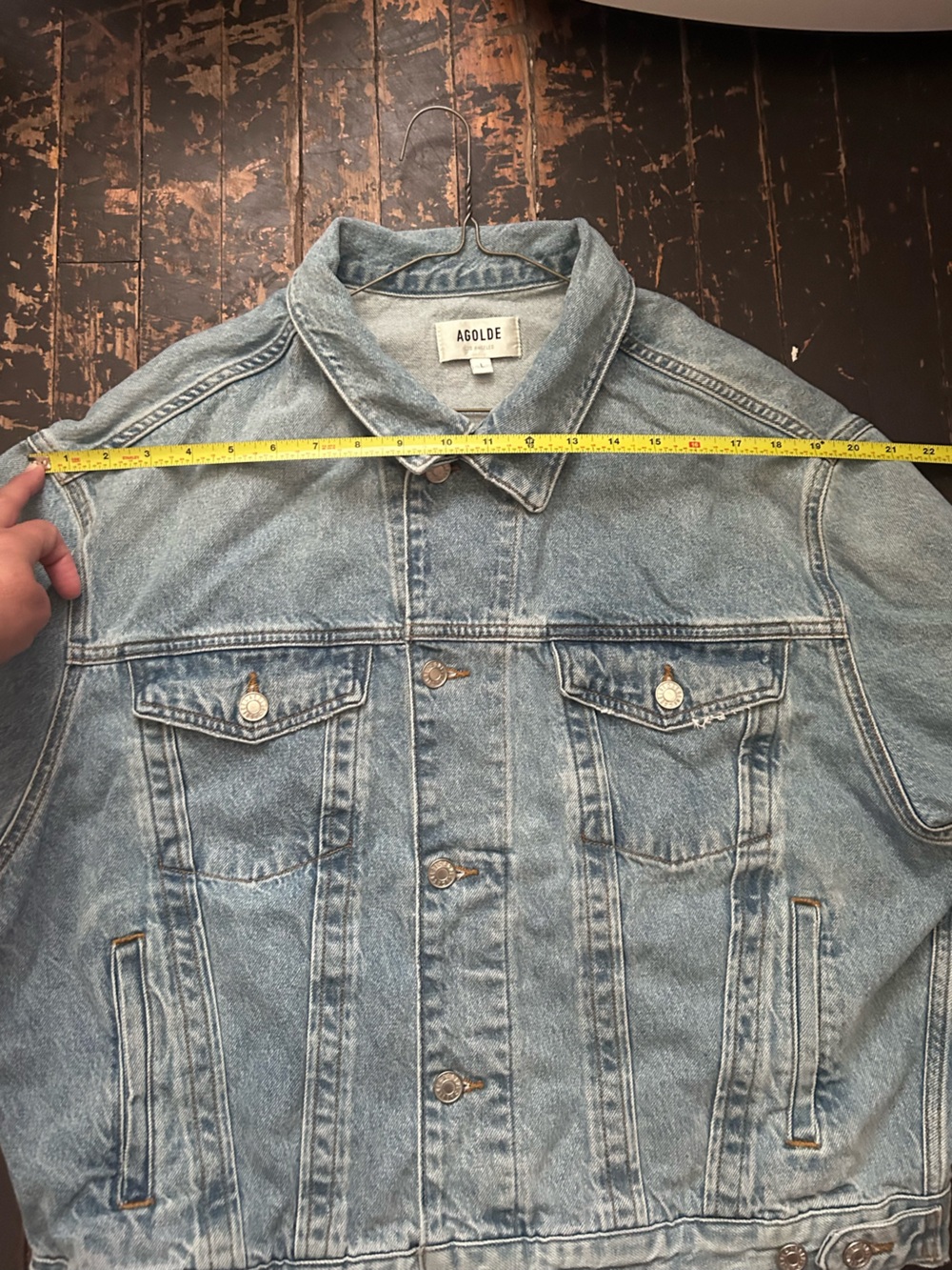 AGOLDE Charli Oversized Denim Jacket - Picture 10 of 12